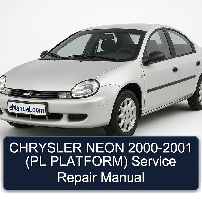 2000-2001 Chrysler Neon (pl Platform) Service Repair Workshop Manual PDF