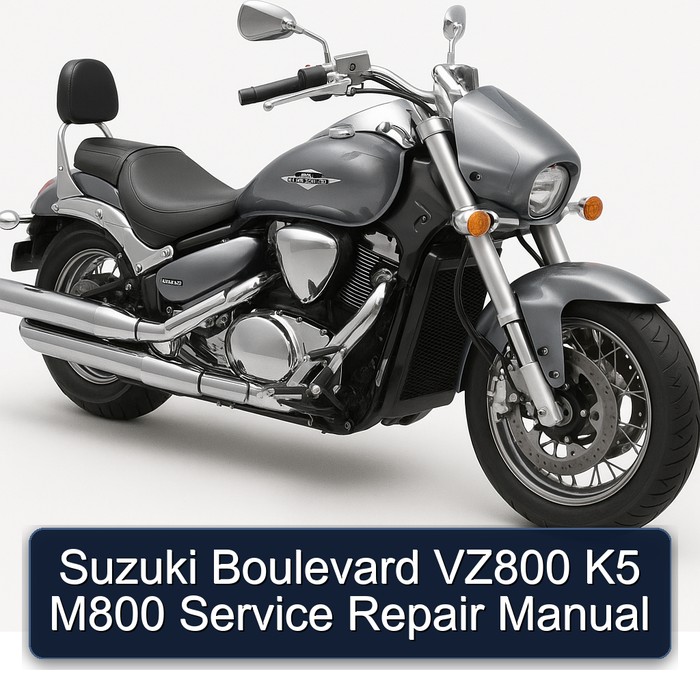 Derbi Boulevard Suzuki VZ800 K5 M800 Service Repair Workshop Manual PDF