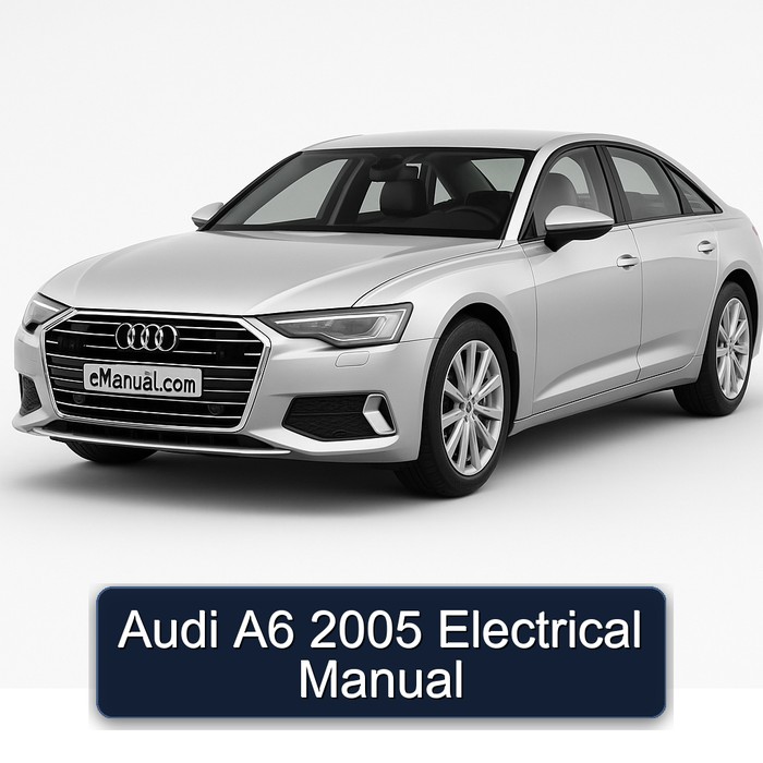 2005 Audi A6 Electrical Service Repair Workshop Manual PDF