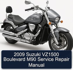 2009 Derbi Boulevard Suzuki VZ1500 M90 Service Repair Workshop Manual PDF