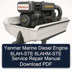 Yanmar Marine Diesel Engine 6LAH-STE 6LAHM-STE Service Repair Workshop Manual PDF