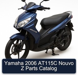2006 Yamaha Nouvo AT115C Z Parts Catalog PDF