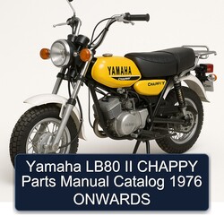 1976 Yamaha Chappy LB80 II Onwards Parts Catalog PDF