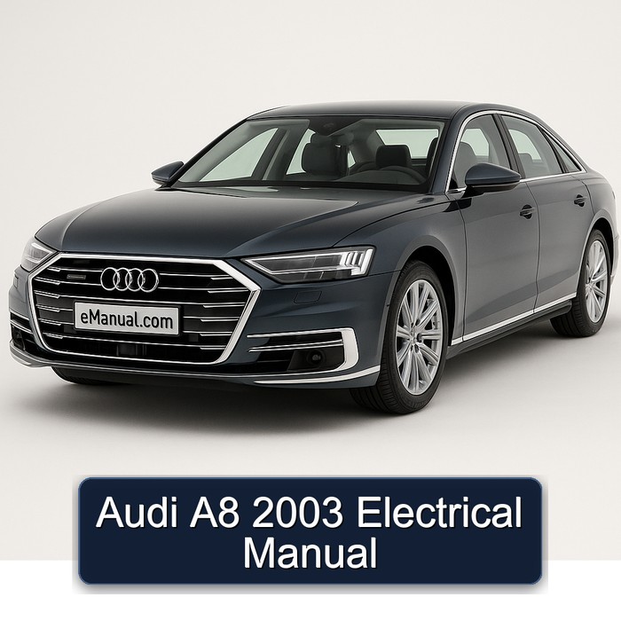 2003 Audi A8 Electrical Service Repair Workshop Manual PDF