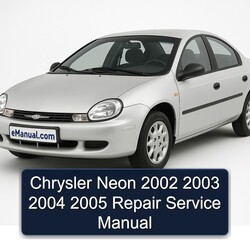 2002-2005 Chrysler Neon Service Repair Workshop Manual PDF