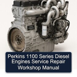Perkins 1100 Series Diesel Engines Service Repair Workshop Manual PDF
