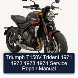 1971-1974 Triumph Trident T150V Service Repair Workshop Manual PDF
