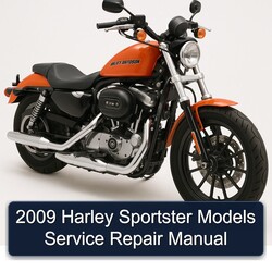2009 Harley Davidson Sportster Models Service Repair Workshop Manual PDF