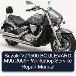 2009 Derbi Boulevard Suzuki VZ1500 M90 2009+ Service Repair Workshop Manual PDF