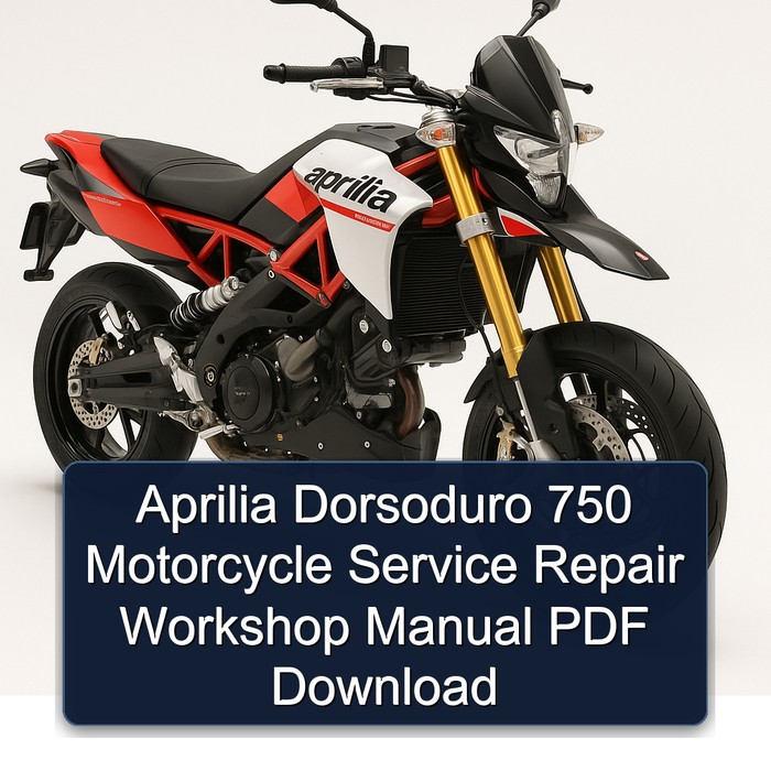 Aprilia Dorsoduro 750 Motorcycle Service Repair Workshop Manual PDF
