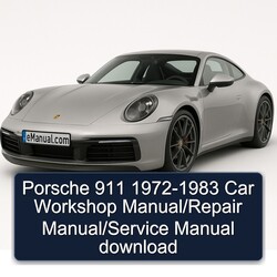 1972-1983 Porsche 911 Service Repair Workshop Manual PDF