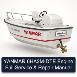 Yanmar 6HA2M-DTE Engine Service Repair Workshop Manual PDF