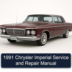 1991 Chrysler Imperial Service Repair Workshop Manual PDF