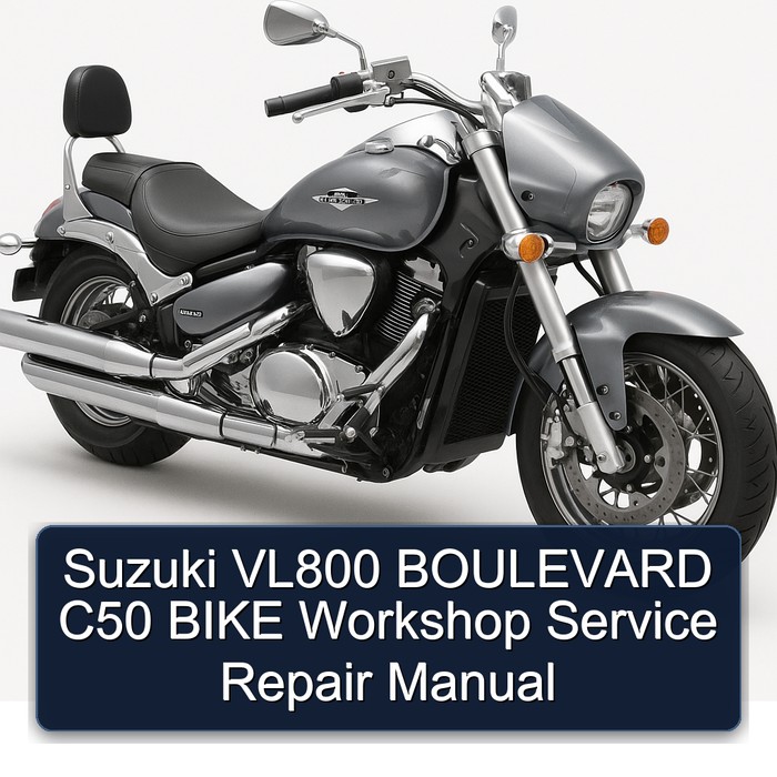 Derbi Boulevard Suzuki VL800 C50 Bike Service Repair Workshop Manual PDF