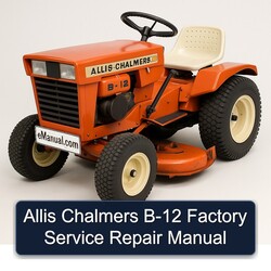 Allis Chalmers B-12 Service Repair Workshop Manual PDF