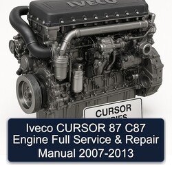 2007-2013 Iveco Cursor 87 C87 Engine Service Repair Workshop Manual PDF
