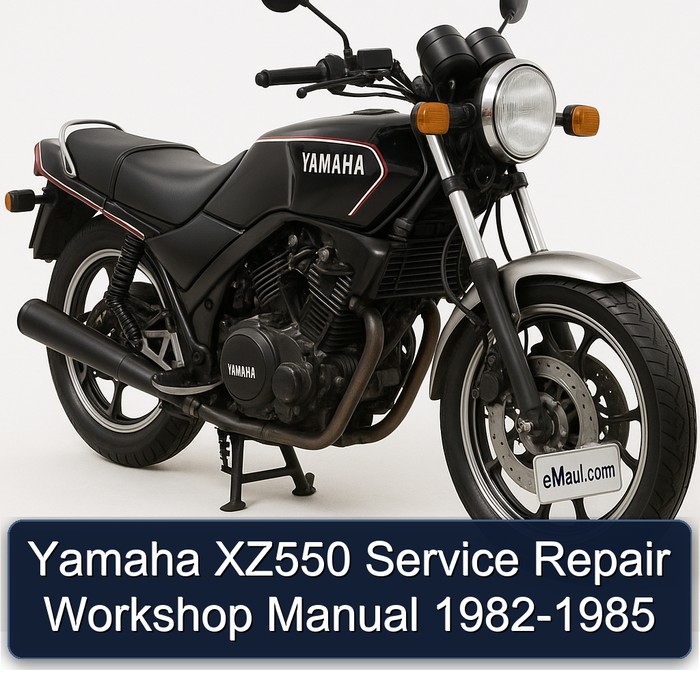 1982-1985 Yamaha XZ550 Service Repair Workshop Manual PDF