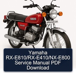 Yamaha RX Models Rx-e810/rx-e410/nx-e800 Service Repair Workshop Manual PDF
