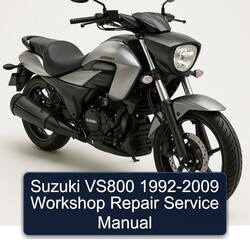 1992-2009 Suzuki Intruder VS800 Service Repair Workshop Manual PDF