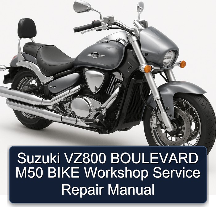 Derbi Boulevard Suzuki VZ800 M50 Bike Service Repair Workshop Manual PDF