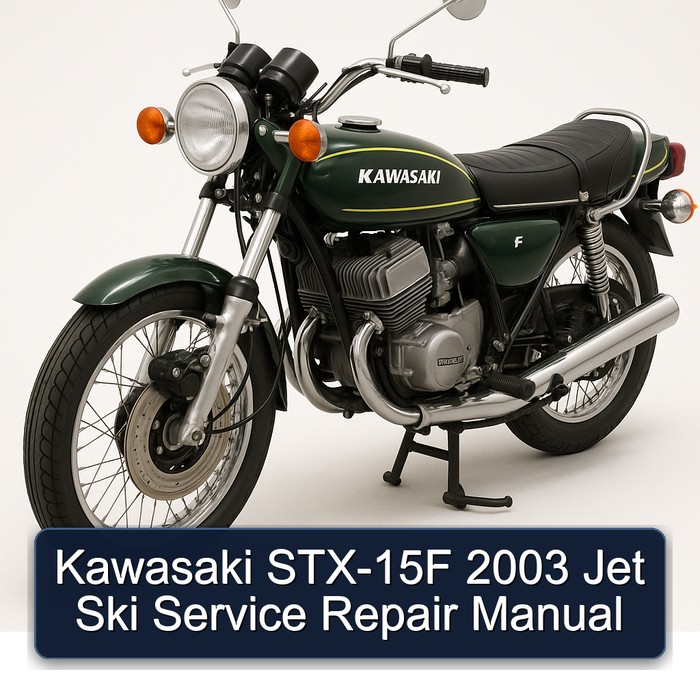 2003 Sym Jet Kawasaki STX-15F Ski Service Repair Workshop Manual PDF