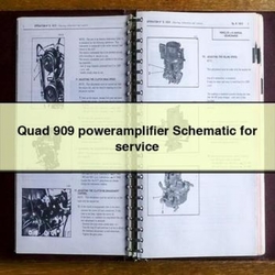 Quad 909 Poweramplifier Electrical Wiring Diagrams PDF