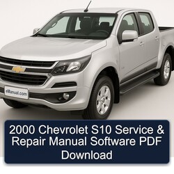 2000 Chevrolet S10 Software Service Repair Workshop Manual PDF