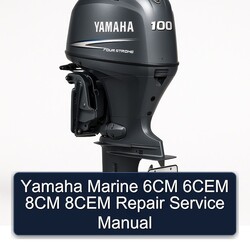 Yamaha Marine 6CM 6CEM 8CM 8CEM Service Repair Workshop Manual PDF