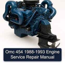 1988-1993 Omc 454 - Engine Service Repair Workshop Manual PDF