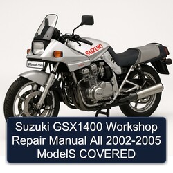 2002-2005 Suzuki GSX Series GSX1400 All - Models Covered Service Repair Workshop Manual PDF