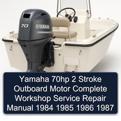 1984-1987 Yamaha 70HP 2 Stroke Outboard Motor Service Repair Workshop Manual PDF