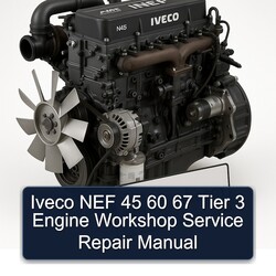Iveco NEF 45 60 67 Tier 3 Engine Service Repair Workshop Manual PDF