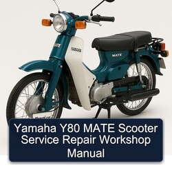 Yamaha Y80 Mate Scooter Service Repair Workshop Manual PDF