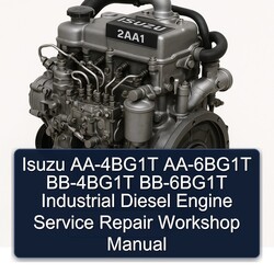 Perkins AA Isuzu -4bg1t -6bg1t BB-4BG1T BB-6BG1T Industrial Diesel Engine Service Repair Workshop Manual PDF