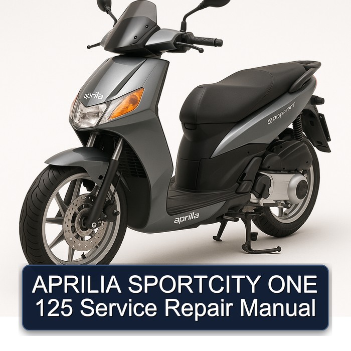 Aprilia Sportcity ONE 125 Service Repair Workshop Manual PDF