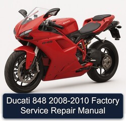 2008-2010 Ducati 848 Service Repair Workshop Manual PDF
