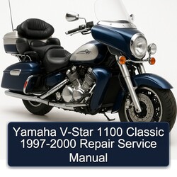 1997-2000 Aprilia Classic Yamaha V-STAR 1100 Service Repair Workshop Manual PDF