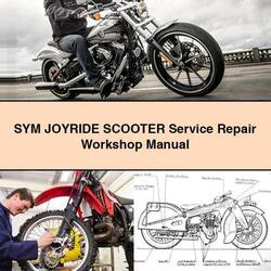Sym Joyride Scooter Service Repair Workshop Manual PDF