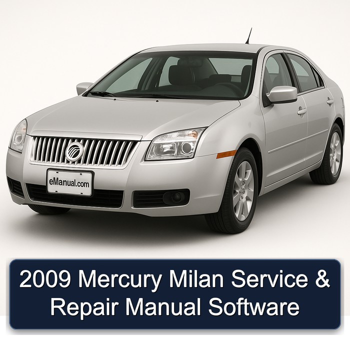 2009 Mercury Milan Software Service Repair Workshop Manual PDF