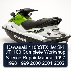 1997-2002 Kawasaki 1100STX Jet Ski JT1100 Service Repair Workshop Manual PDF