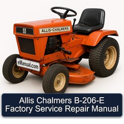 Allis Chalmers B-206-e Service Repair Workshop Manual PDF