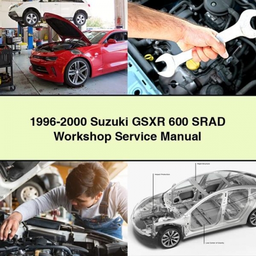 1996-2000 Suzuki K125 Gsxr 600 Srad Service Repair Workshop Manual PDF