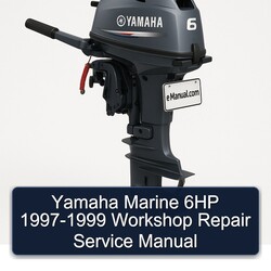 1997-1999 Yamaha Marine 6HP Service Repair Workshop Manual PDF
