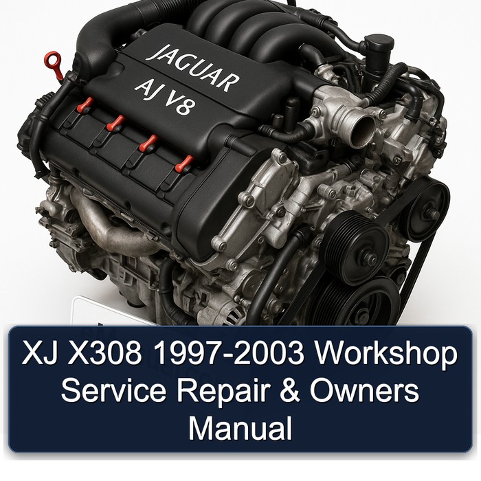 1997-2003 Jaguar AJ V8 XJ X308 - Owners Owner's Manual PDF
