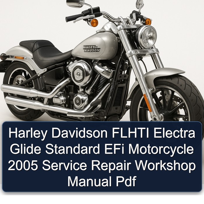 2005 Harley Davidson Flhti Electra Glide Standard Efi Motorcycle Service Repair Workshop Manual PDF