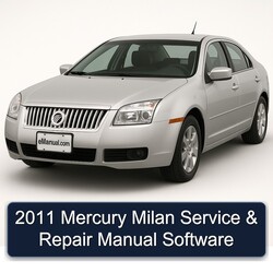 2011 Mercury Milan Software Service Repair Workshop Manual PDF