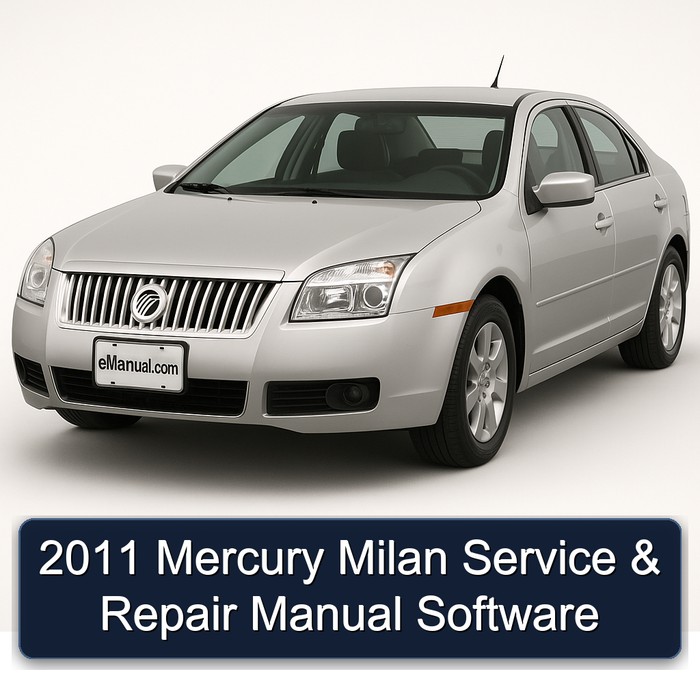 2011 Mercury Milan Software Service Repair Workshop Manual PDF