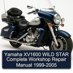 1999-2005 Yamaha XV Models XV1600 Wild Star Service Repair Workshop Manual PDF