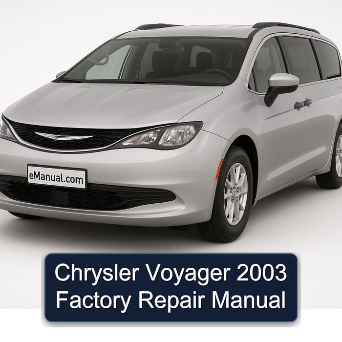 2003 Chrysler Voyager Service Repair Workshop Manual PDF