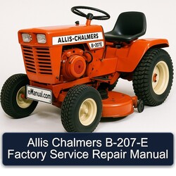 Allis Chalmers B-207-e Service Repair Workshop Manual PDF